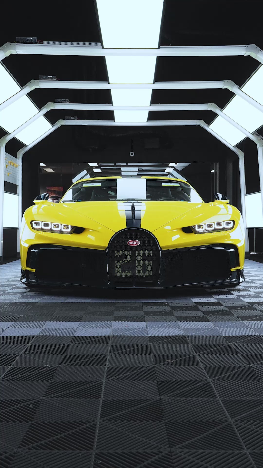 Bugatti VOIR clear paint protection film installation cinematic video at Premium OC.